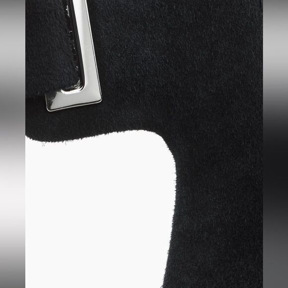 BNIB Rag & Bone Ellis Sandal In Black Suede Sz 39 - Picture 5 of 7